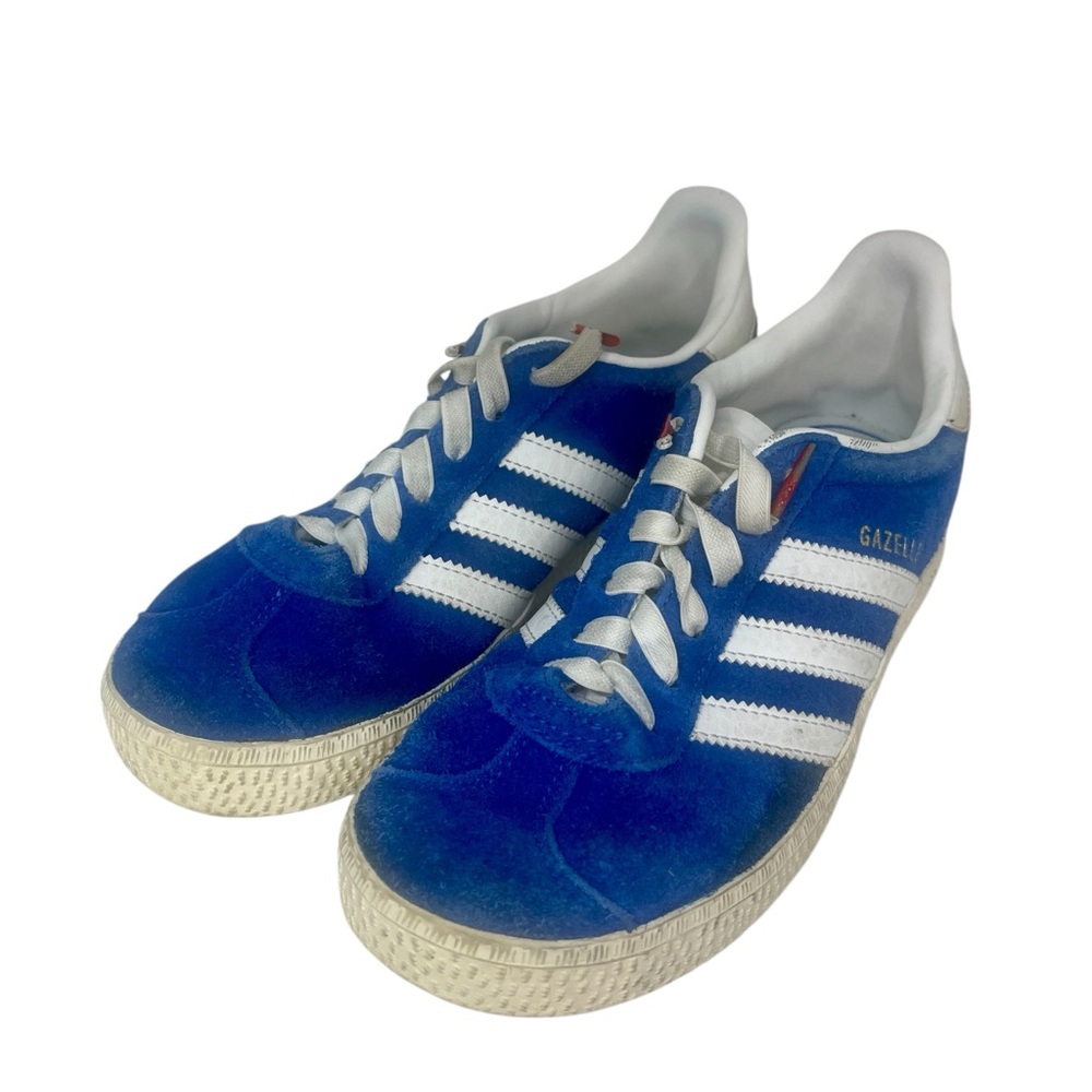 Adidas Gazelle – Royal Blue | US Size Youth 2 | Rare & Retro Style